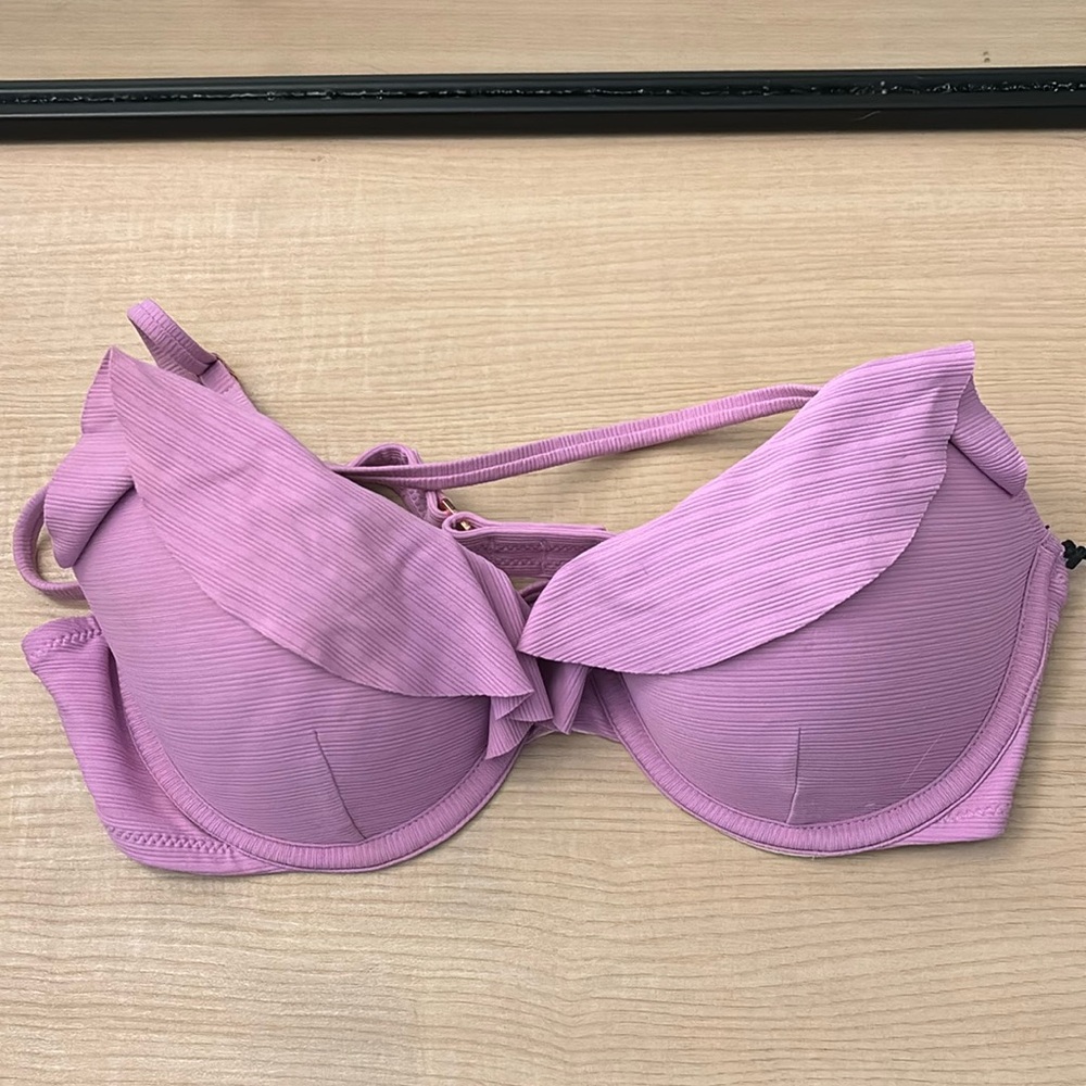 Purple swim top never worn